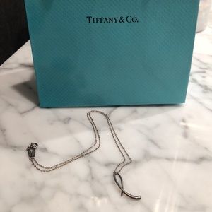 Tiffany “L” necklace